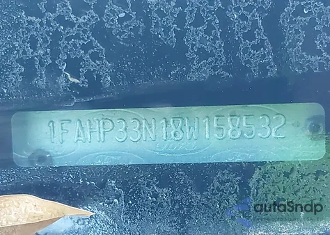 2008 Ford Focus Se из США, поврежденный, VIN 1FAHP33N18W158532